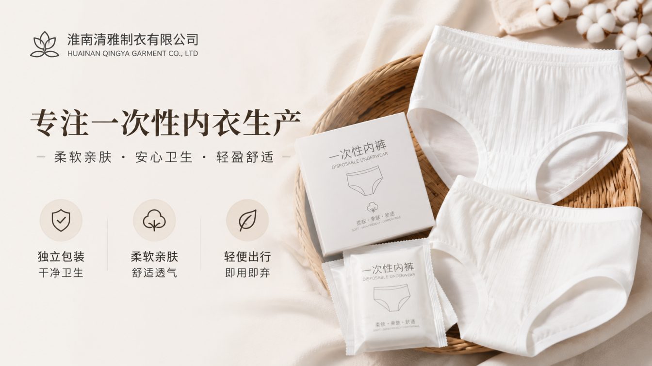 沧州为多渠道提供日抛内衣方案